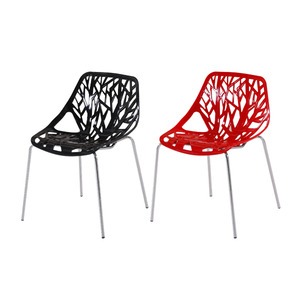디자인 카페 업소 인테리어 플라스틱 오픈형 의자